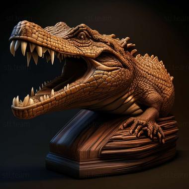 3D model alligator (STL)